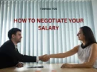 Negotiate Your Salary